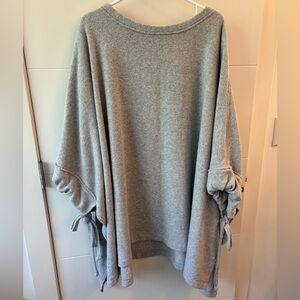 Free People Beach cotton poncho